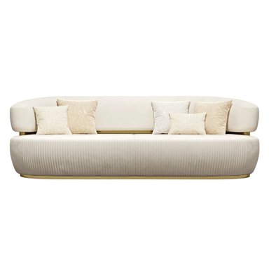 SOFA CENTRAL DECCO OMAR 3 CUERPOS BLANCO