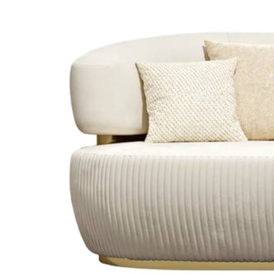 SOFA CENTRAL DECCO OMAR 3 CUERPOS BLANCO - 3