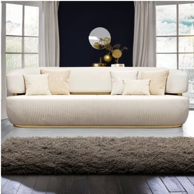 SOFA CENTRAL DECCO OMAR 3 CUERPOS BLANCO - 5