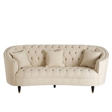 SOFA CENTRAL DECCO CRISTA 2 CUERPOS BEIGE
