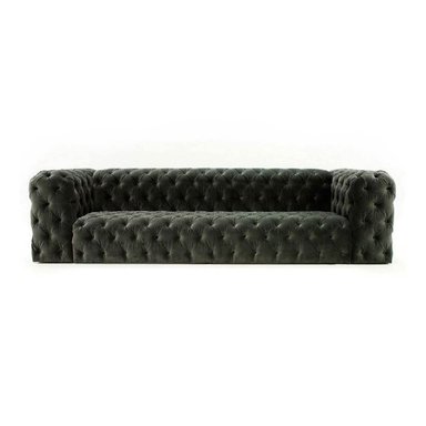 SOFA CENTRAL DECCO CHESTERLARS 4 CUERPOS GRIS OSCURO