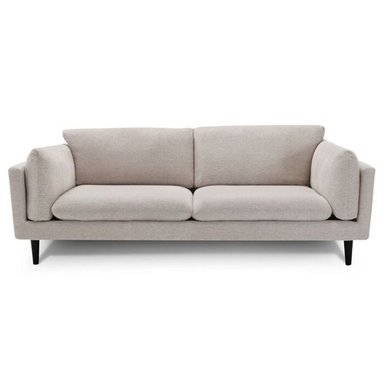 SOFA CENTRAL DECCO BORD 3 CUERPOS BEIGE