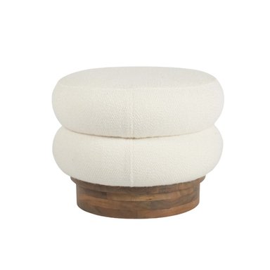 PUFF CENTRAL DECCO ROSENBERG LINEAL BLANCO