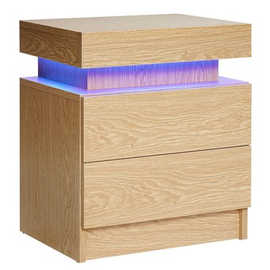 VELADOR CENTRAL DECCO 2 CAJONES MEGAN MATE