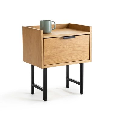 VELADOR CENTRAL DECCO 1 CAJÓN MAI SATINADO CEREZA - 3