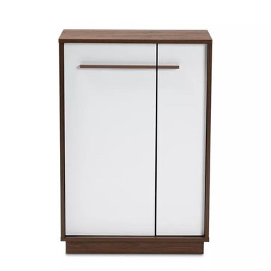 ZAPATERA CENTRAL DECCO MODERNO BLANCO AKINS