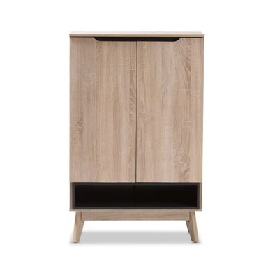 ZAPATERA CENTRAL DECCO NATURAL MADERA AMSU