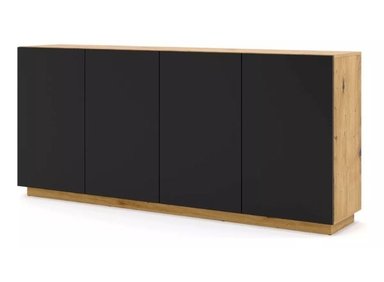 CÓMODA 4 PUERTAS ARMADO RUTA 81 TETSU BICOLOR