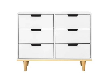 COMODA RUTA 81 VINTAGE MARLEY RUTA81 6 CAJONES BLANCO