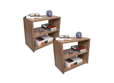 VELADOR RUTA 81 MESA NOCHE OSIRIS MODERNO MARRÓN