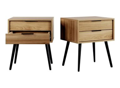 VELADOR RUTA 81 MESA NOCHE ANUKET PANELA 2 UNID. VINTAGE MARRÓN CLARO