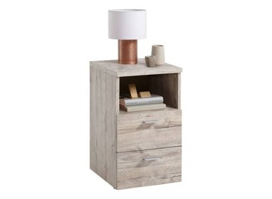 VELADOR RUTA 81 MESA NOCHE ANUBIS CENIZO MODERNO ARENA