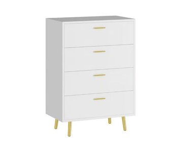 CÓMODA DE 4 CAJONES MA-RI BLANCO RUTA 81