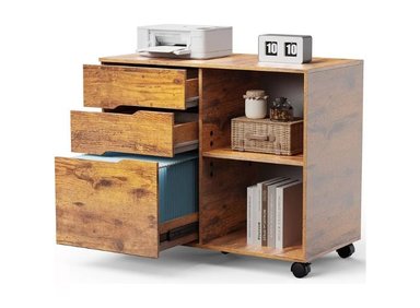 ARCHIVADOR ARMADO LIVER RUTA 81 CARAMELO