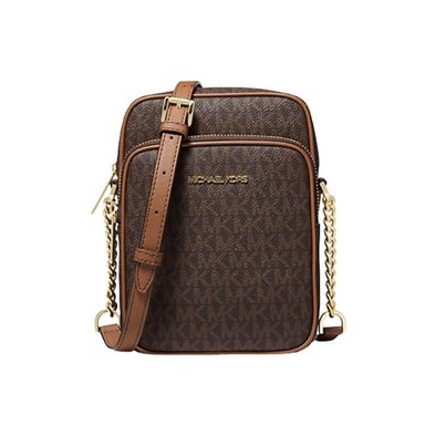 BOLSO CROSSBODY JET SET TRAVEL MEDIUM LOGO MICHAEL KORS PARA MUJER