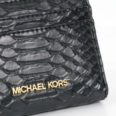 BILLETERA MICHAEL KORS JET SET MEDIUM ZIP NEGRO MUJER - 5