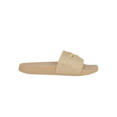 SANDALIAS MUJER GUESS DORADO METÁLICO SILLIA POOL - 1