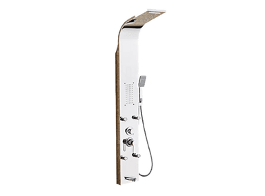 COLUMNA HIDROMASAJE PARA DUCHA XM T-034 ACERO INOXIDABLE SATINADO