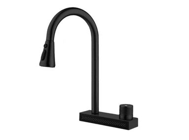 MEZCLADORA XM MC304-0901 NEGRO MATE COCINA PICO EXTRAIBLE MULTIPLES FUNCIONES