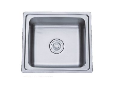 MUEBLE LAVAPLATOS XM XM4842 LAVADERO COCINA 1 POZA 48 CM X 42 CM SATINADO ACERO INOXIDABLE