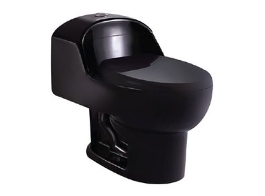 INODORO XM 2002N NEGRO MODERNO BAÑO 3 L SOLIDO 4.5 L