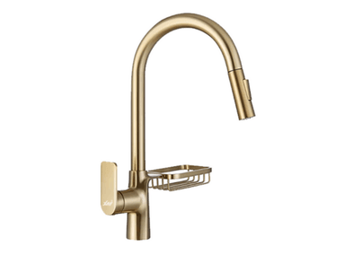MEZCLADORA PARA COCINA XM 108607 DORADO ACERO INOXIDABLE