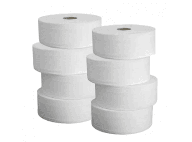 PAPEL HIGIÉNICO ELLIA BLANCO JUMBO ROLLOS 500 MTS PACK 6 - 4