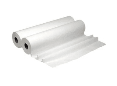 PAPEL SABANILLA X 8 ROLLOS / CAMILLA DE 50 CMS. X 50 M. - 2