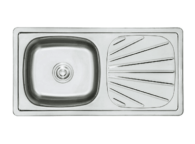 MUEBLE LAVAPLATOS XM LAVADERO COCINA 90 CM X 46 CM ACERO INOXIDABLE