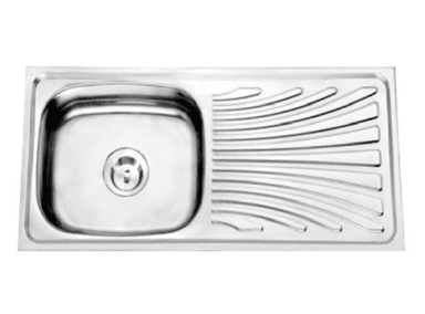 MUEBLE LAVAPLATOS XM LAVADERO COCINA 96 CM X 43 CM ACERO INOXIDABLE