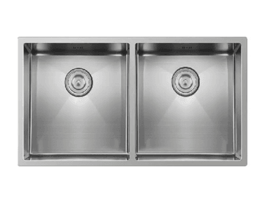 MUEBLE LAVAPLATOS XM LAVADERO LUJO COCINA 2 POZAS 79 CM X 46 CM ACERO INOXIDABLE