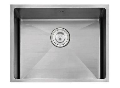 LAVADERO DE LUJO PARA COCINA XM US-4640 ACERO INOXIDABLE 1 POZA 46 CM X 40 CM SATINADO