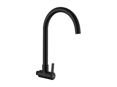 LLAVE GANSO XM LC304-035801 NEGRO MATE PARA AGUA FRÍA 35 CM ACERO INOXIDABLE A LA PARED