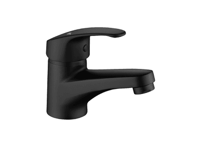 LLAVE PARA BAÑO L01015-01 ACERO INOXIDABLE 11 CM NEGRO MATE