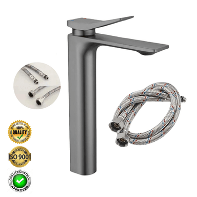 MEZCLADORA PARA BAÑO XM M8173A03 PLOMO MATE