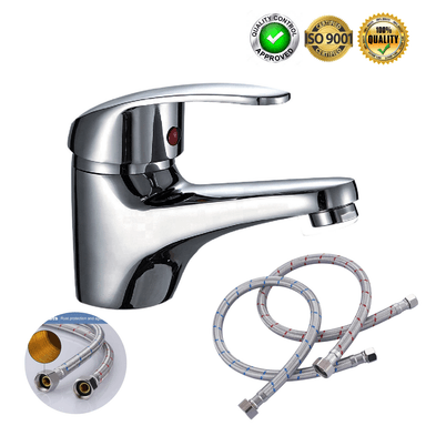 MEZCLADORA BAJA XM MONOCOMANDO PARA BAÑO M003 CROMADO