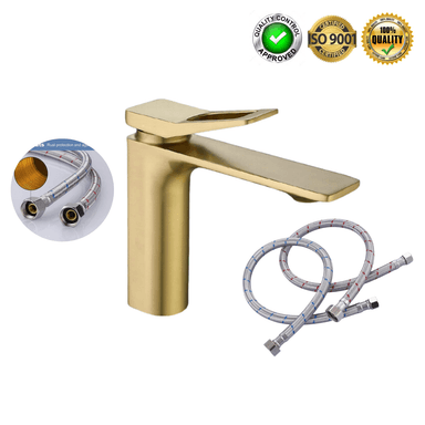 MEZCLADORA BAJA PARA BAÑO XM M817307 DORADO