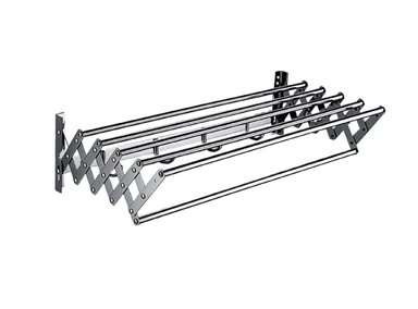 PARRILLA CON TOALLERO PLATEADO DE ACERO INOXIDABLE