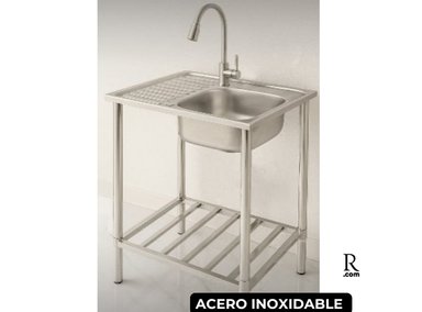 LAVADERO MUEBLE DE COCINA CON ESCURRIDERO 75CM X 45CM - 5