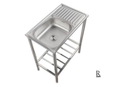LAVADERO MUEBLE DE COCINA CON ESCURRIDERO 75CM X 45CM - 6