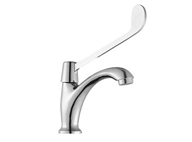 LLAVE DE LAVATORIO HOSPITALARIA EN BRONCES CRIMADO L-N202