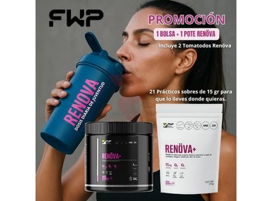 COLÁGENO RENOVA+ HIDROLIZADO 1 POTE + 1 BOLSA DE 315 GR C/U +2 TOMATODOS GRATIS