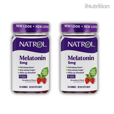 MELATONINA NATROL 5 MG 180 GOMITAS - 2 UND