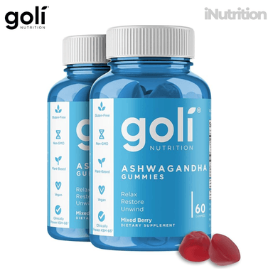 ASHWAGANDHA EN GOMITAS GOLI NUTRITION – 60 UNIDADES
