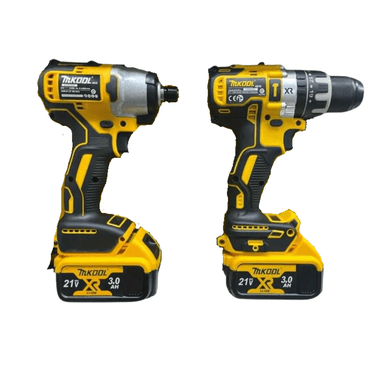 COMBO TALADRO PERCUTOR ATORNILLADOR DE IMPACTO 21V - 3