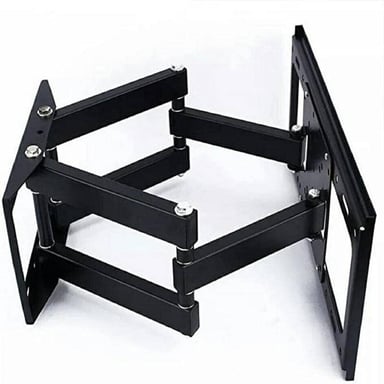 RACK TV SOPORTE MÓVIL PLEGABLE DE 40' - 80' 3 GIROS(DOBLE BRAZO) - 3