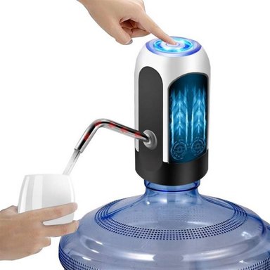 DISPENSADOR SEISA AGUA AUTOMATICA RECARGABLE MINI BOMBA AGUA