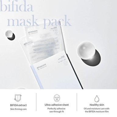 MIXSOON MASCARILLAS BIFIDA PACK 5 UN – KOREA SKIN CARE - 2