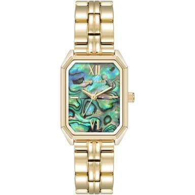 ANNE KLEIN AK/3774BKGB RELOJ FEMENINO CON BRAZALETE ELEGANTE | ORO/ABALONE