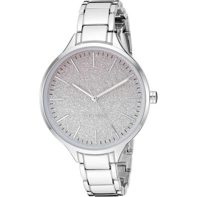 NINE WEST NW/2337OMSV RELOJ ELEGANTE PARA DAMAS | PLATEADO